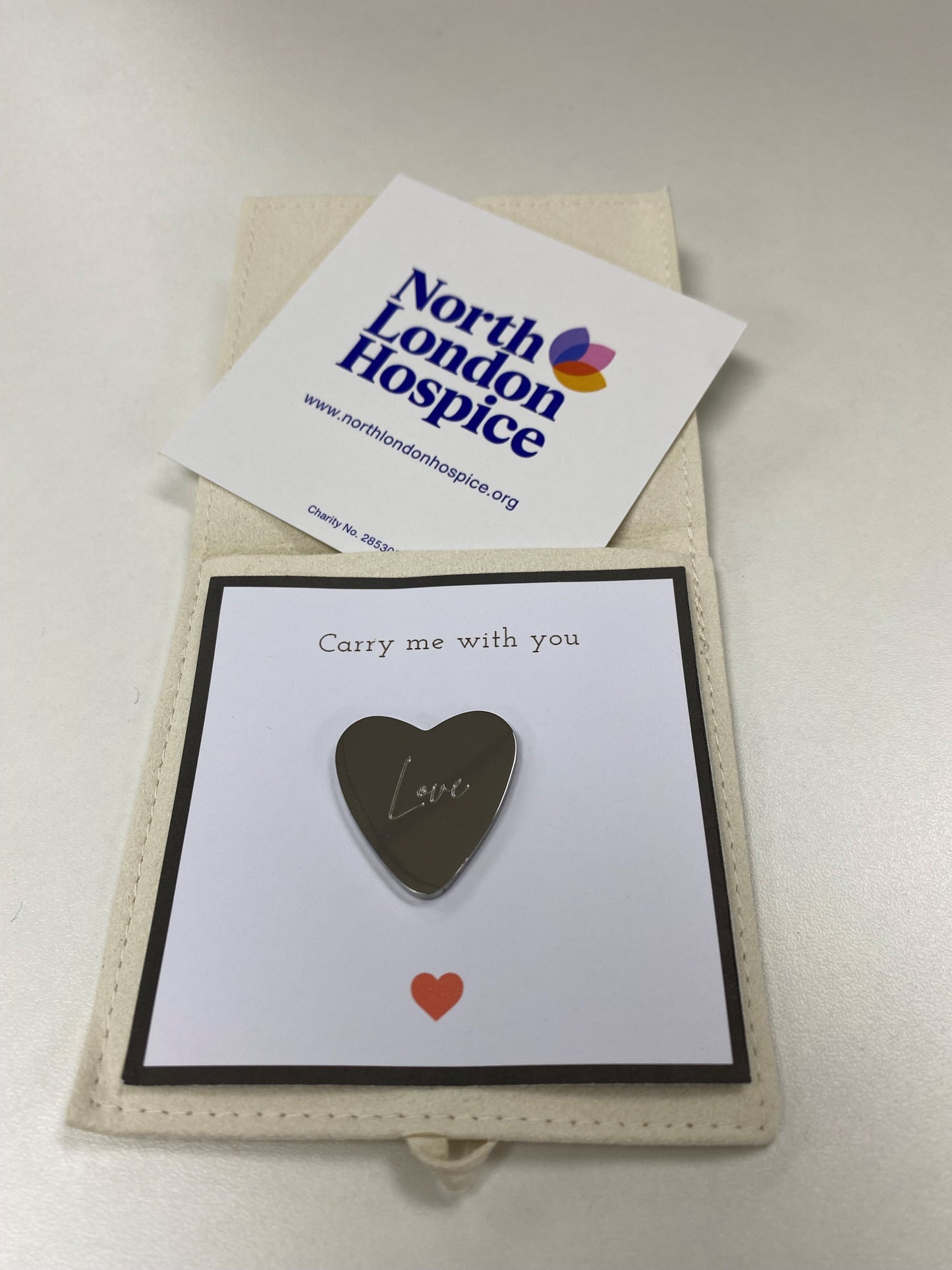 Heart Pocket Charm