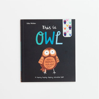 "This is Owl" Book and Magnetic Bookmark