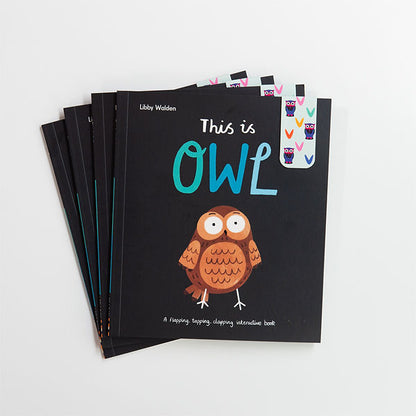 "This is Owl" Book and Magnetic Bookmark