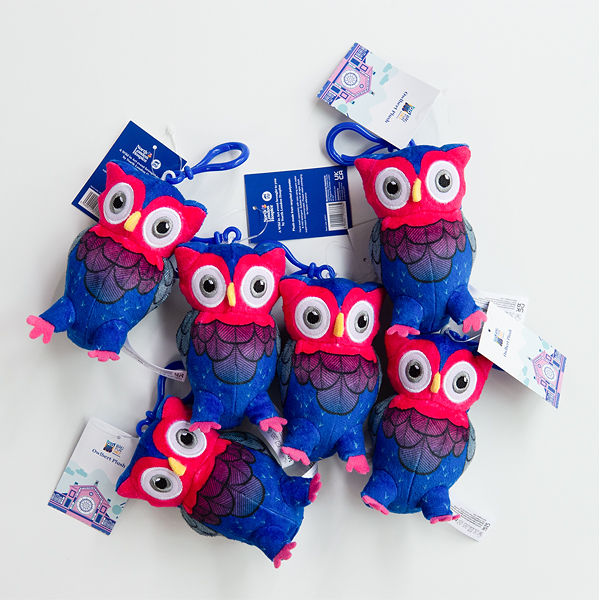 10cm Owlbert Plush (+ Bag Clip)